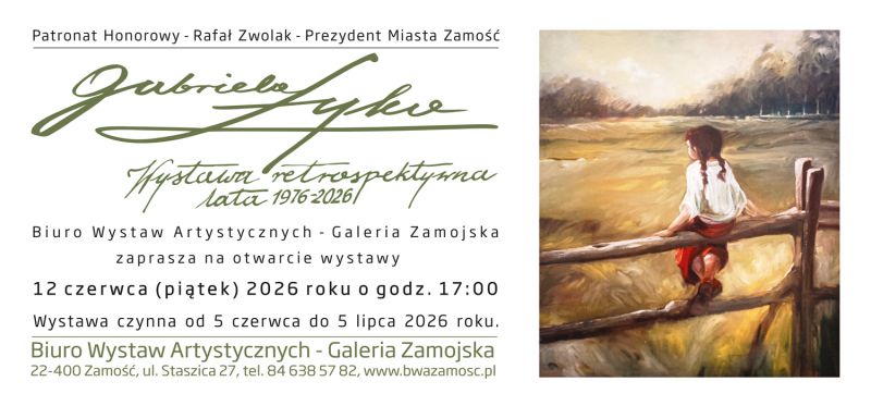 Gabriela Łyko-Wystawa retrospektywna lata 1976-2026