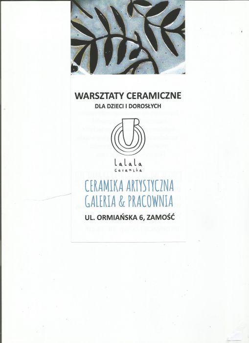 Warsztaty ceramiczne